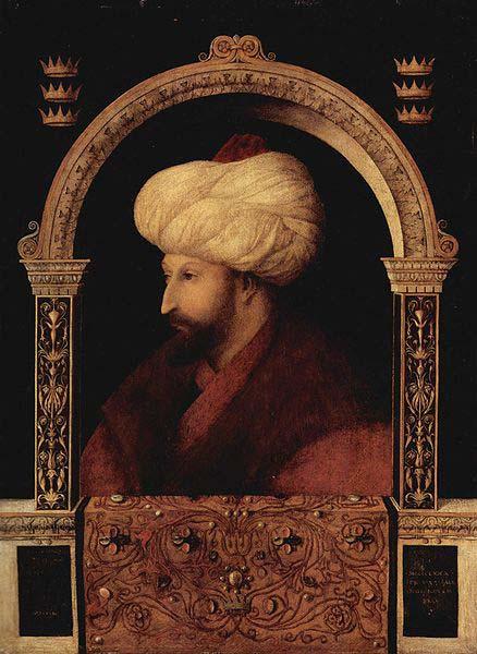 Gentile Bellini Sultan Mehmed II oil painting image